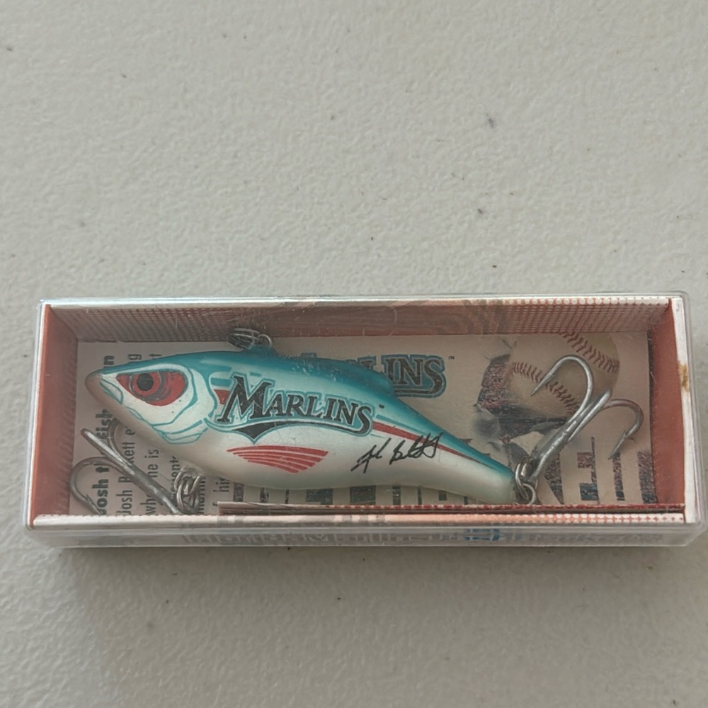 NWT Rapala Josh Beckett Marlins Fishing Lure